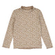 müsli ALYSSUM rib bluse Langærmet bluse Walnut/ Oak/ Mauve 690000328