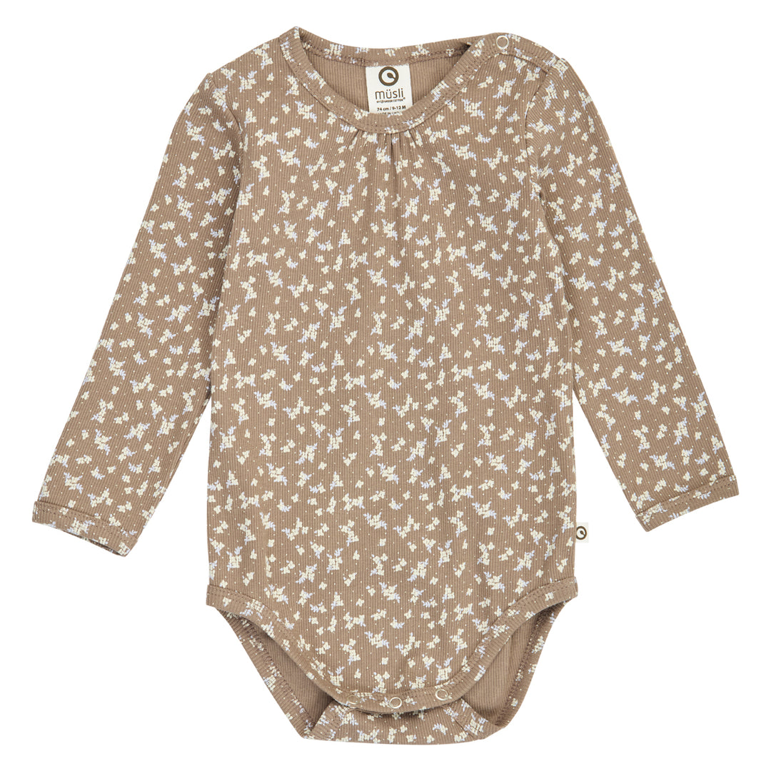müsli ALYSSUM rib body Bodystockings Walnut/ Oak/ Mauve 690000328