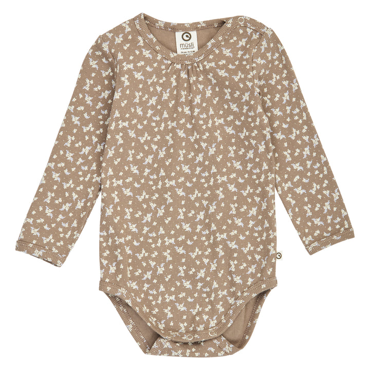 müsli ALYSSUM rib body Bodystockings Walnut/ Oak/ Mauve 690000328