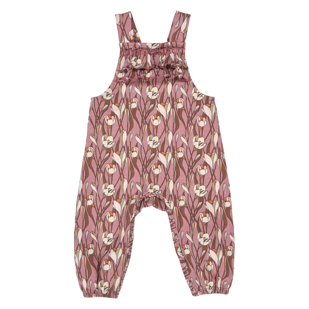 müsli AUTUMN blomsterprintede overalls Bodystockings Nostalgia rose/ Root/ Oak 690000272