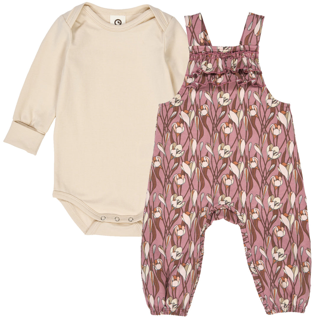 müsli AUTUMN body & overalls sæt Bodystockings Nostalgia rose/ Root/ Oak 690000272