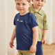 müsli BFF T-shirt med hundehvalpe T-shirt Navy 019403101