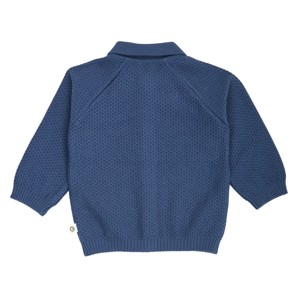 müsli BFF strikket cardigan Langærmet bluse Navy 019403101