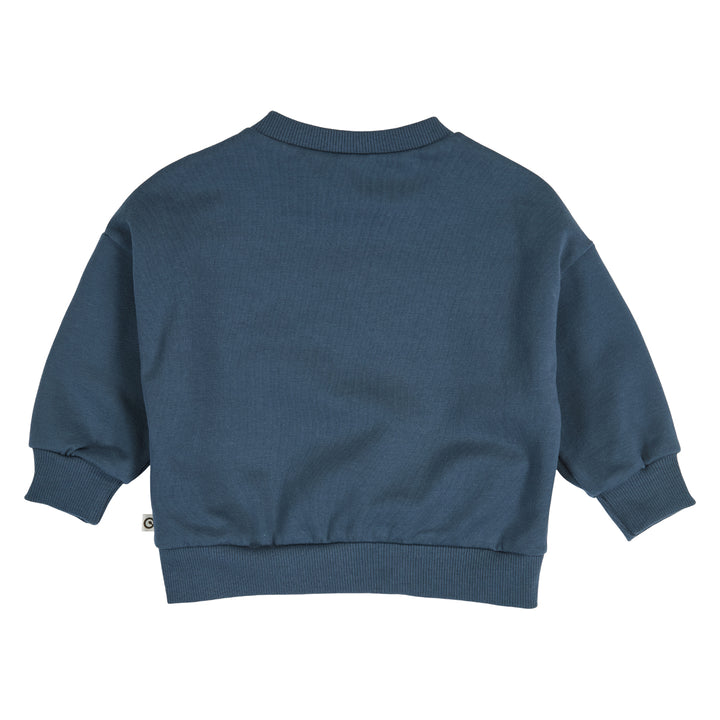 müsli BFF sweattrøje med hundehvalpe Langærmet bluse Navy 019403101