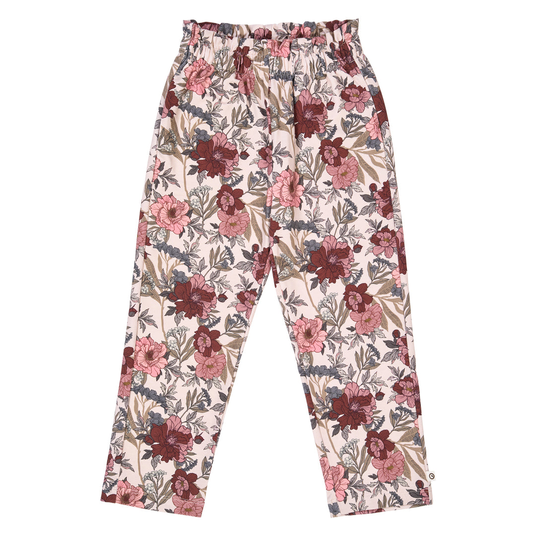 müsli BLISS bukser med blomsterprint Bukser Nightingale/ Root/ Nostalgia rose 690000252