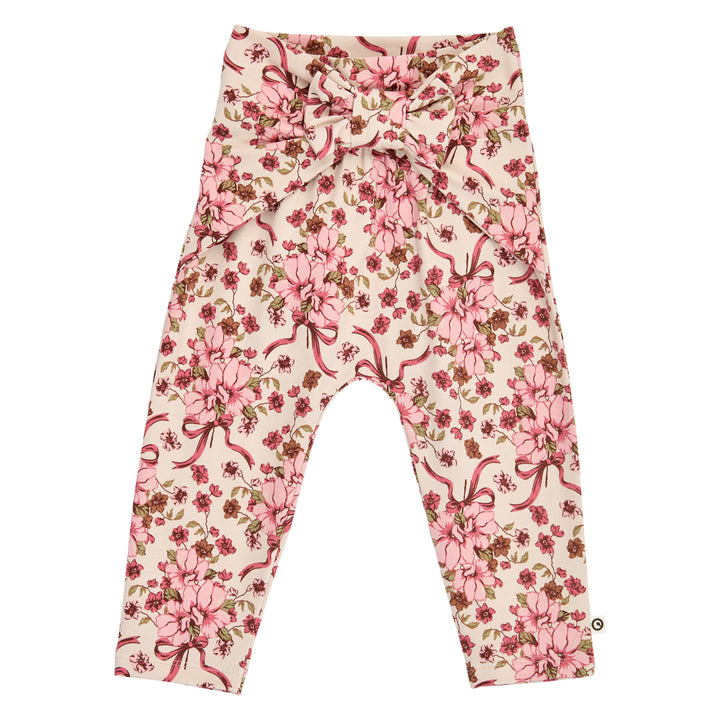 müsli BOUQUET bukser med sløjfe Bukser Oak/ Blush/ Baroque rose 690000330