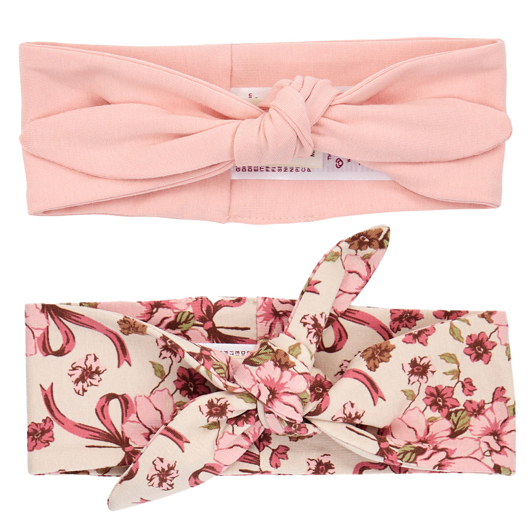 müsli BOUQUET hårbånd 2 pak Huer Oak/ Blush/ Baroque rose 690000330