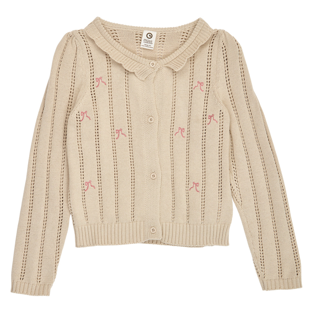 müsli BOUQUET strik cardigan Langærmet bluse Oak 013040001