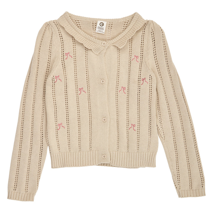 müsli BOUQUET strik cardigan Langærmet bluse Oak 013040001