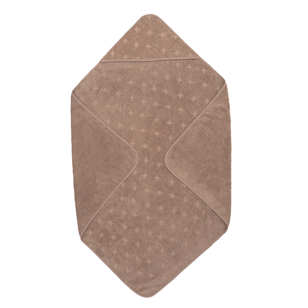müsli Badeslag i økologisk bomuld 100 x 100 cm Badekåber Walnut 017080802