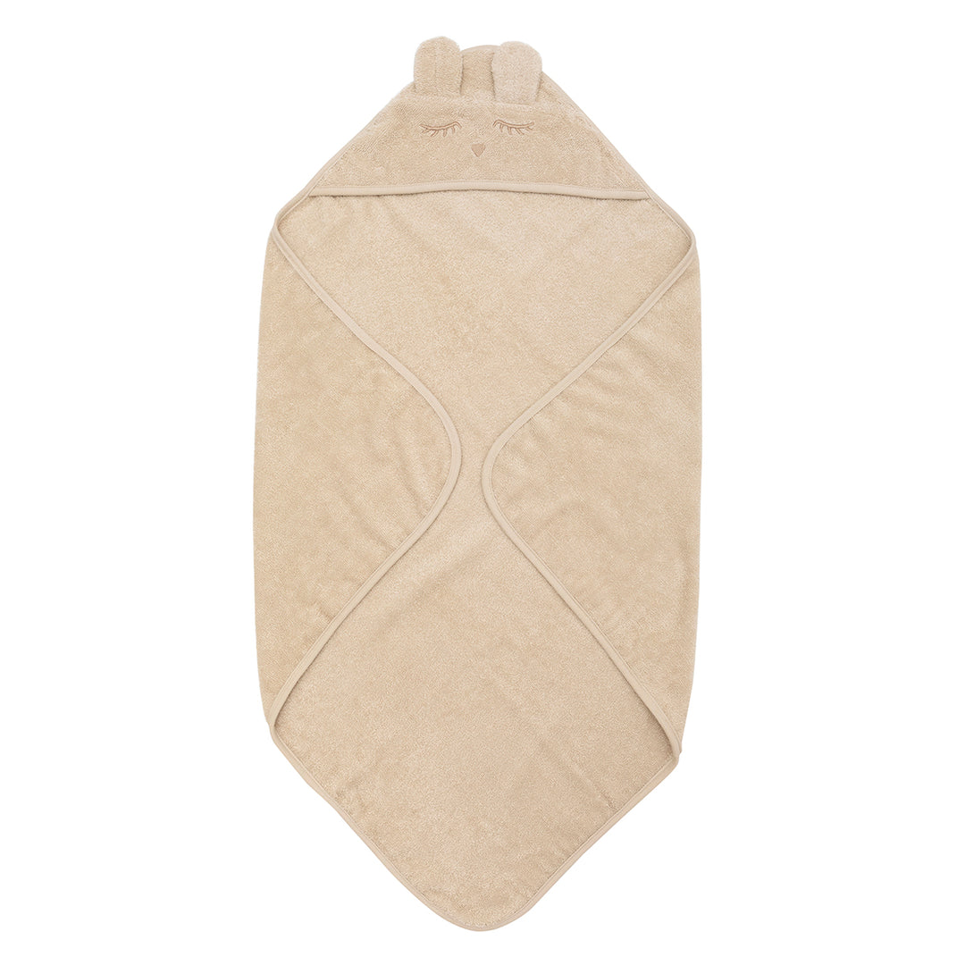 müsli Badeslag med ører i økologisk bomuld 70x70 cm Badekåber Nightingale 014380306