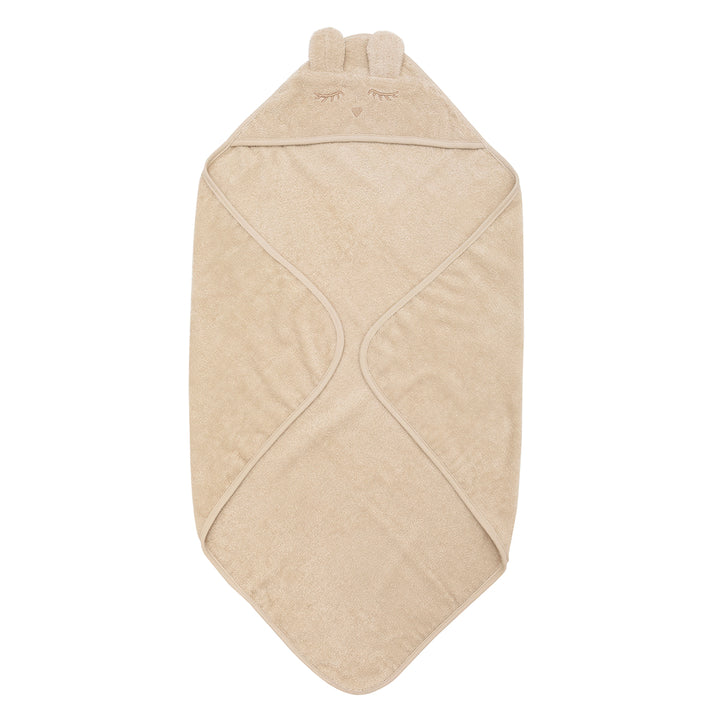 müsli Badeslag med ører i økologisk bomuld 70x70 cm Badekåber Nightingale 014380306