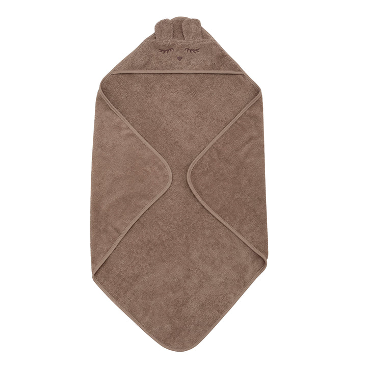 müsli Badeslag med ører i økologisk bomuld 70x70 cm Badekåber Nightingale 014380306