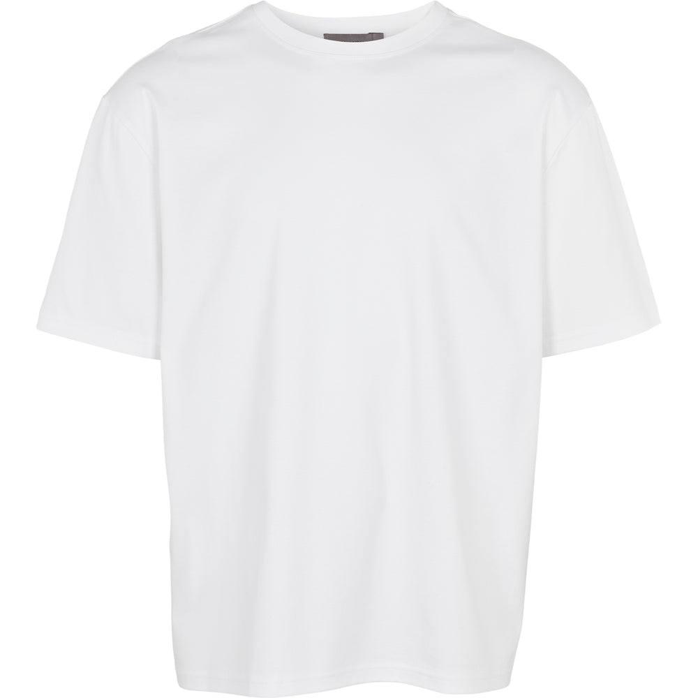 Conservandum Box fit T-shirt med rund hals T-shirt White 011060102