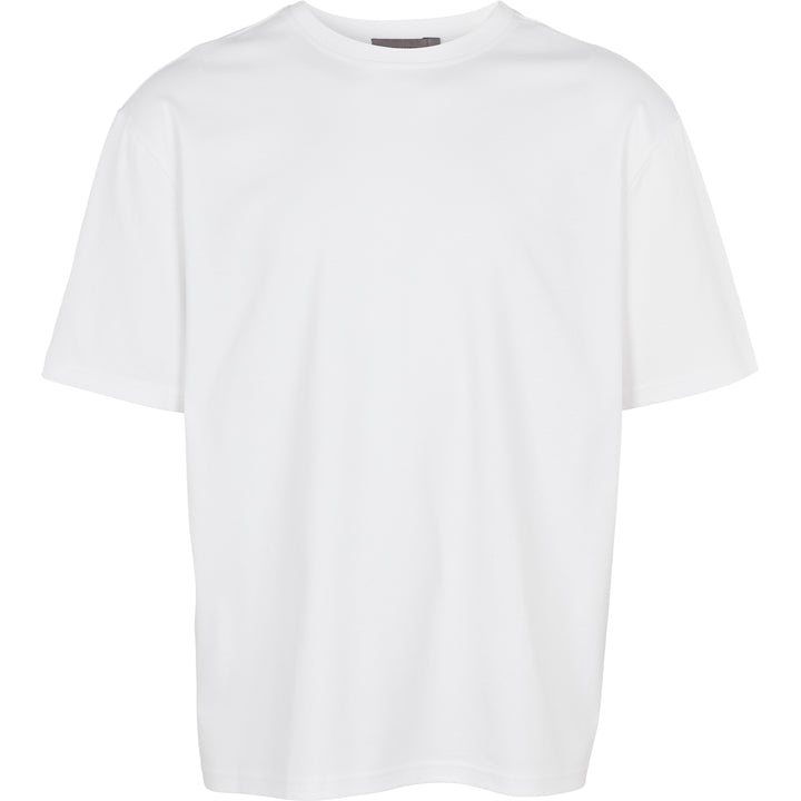 Conservandum Box fit T-shirt med rund hals T-shirt White 011060102