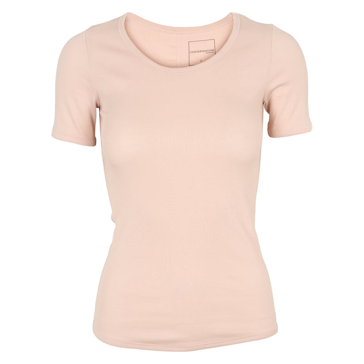 Conservandum CALM RIB kortærmet T-shirt T-shirt Nightingale 014380306