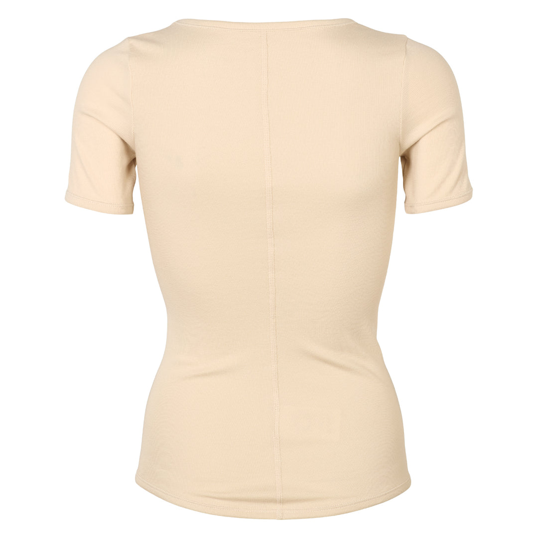 Conservandum CALM RIB kortærmet T-shirt T-shirt Oak 013040001