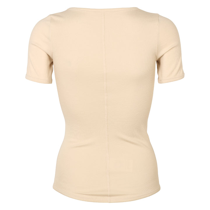 Conservandum CALM RIB kortærmet T-shirt T-shirt Oak 013040001