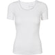 Conservandum CALM RIB kortærmet T-shirt T-shirt White 011060102