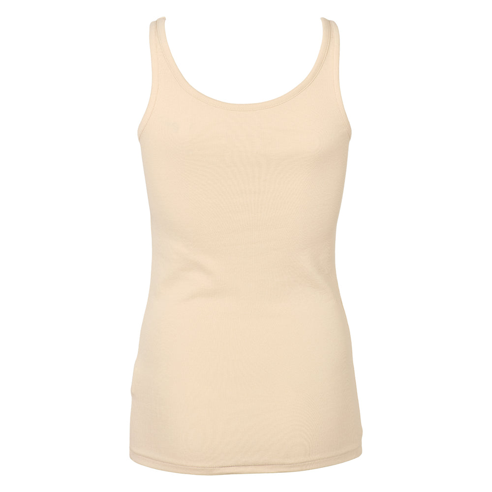 Conservandum CALM RIB tank top T-shirt Oak 013040001