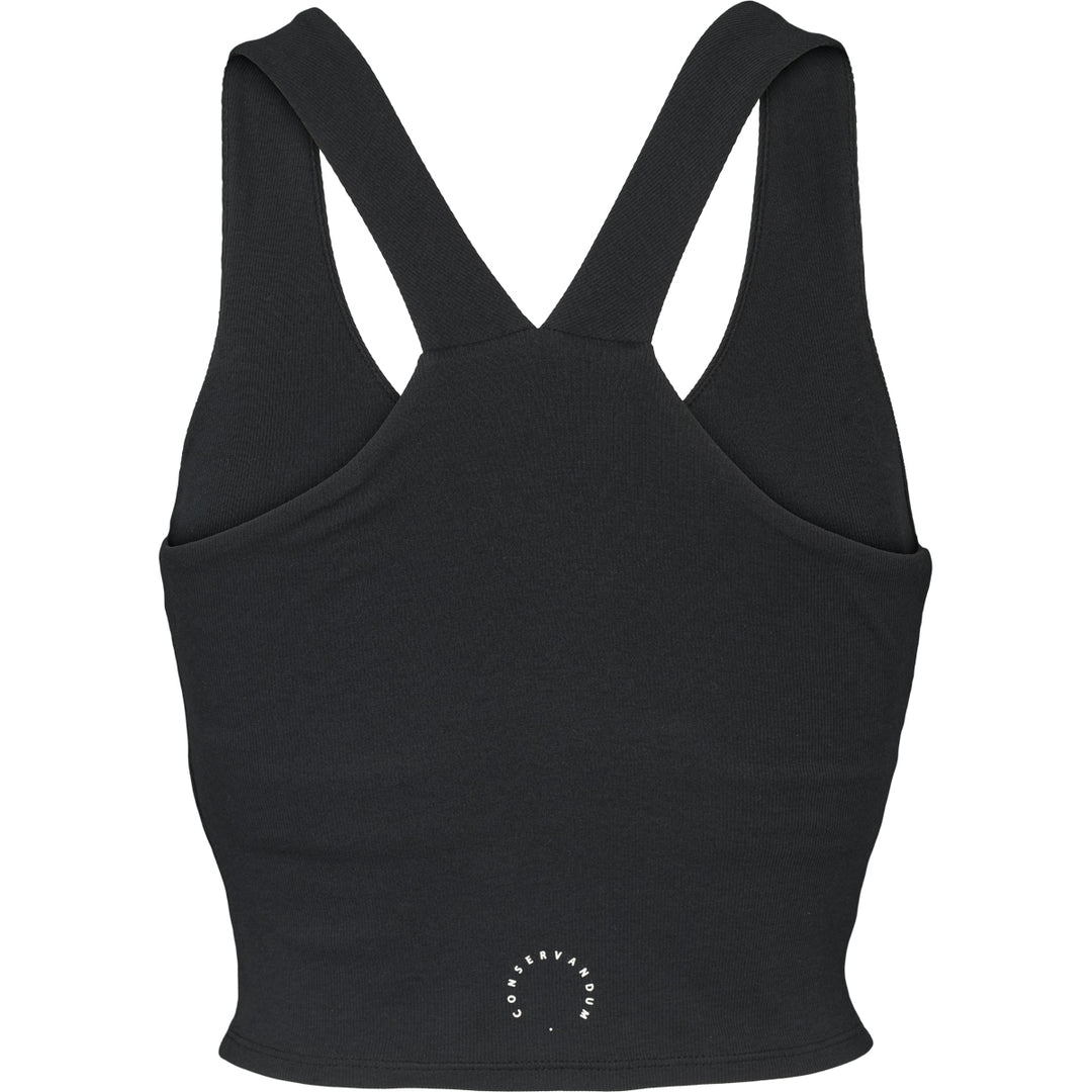 Conservandum CALM RIB tank top T-shirt Black 019400706