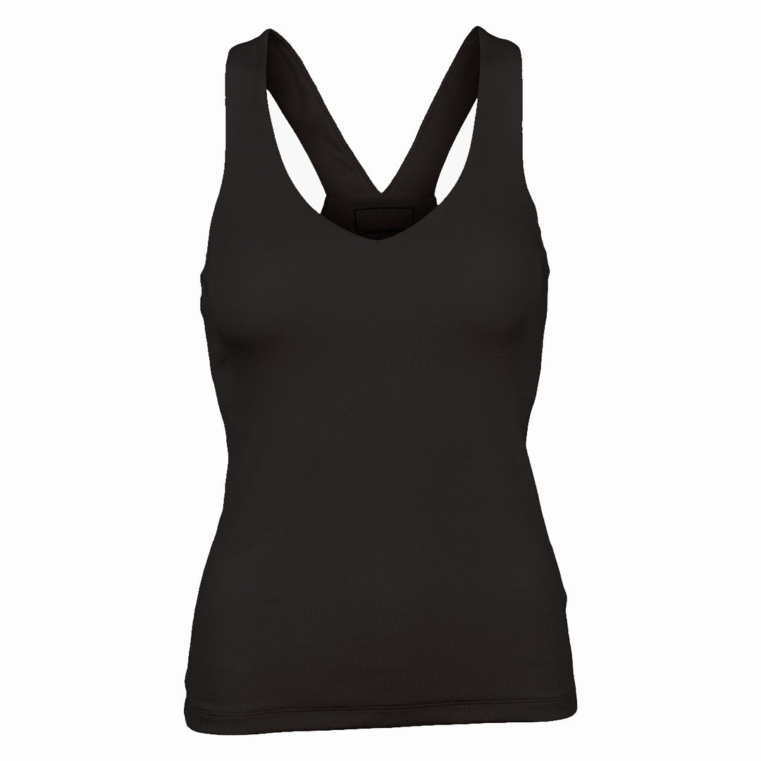 Conservandum CALM RIB top T-shirt Black 019400706