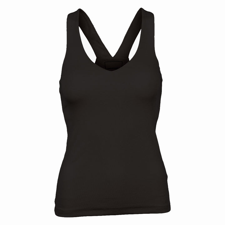 Conservandum CALM RIB top T-shirt Black 019400706