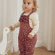 müsli CEDAR blomsterprintede overalls Bodystockings Root/ Oak/ Clay 690000265