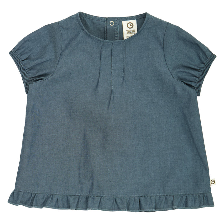 müsli CHAMBRAY pufærme top T-shirt Chambray 563018901