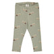 müsli CHRISTMAS leggings med juleprint Leggings Shadow/ Deep green/ Balsam cream 690000316