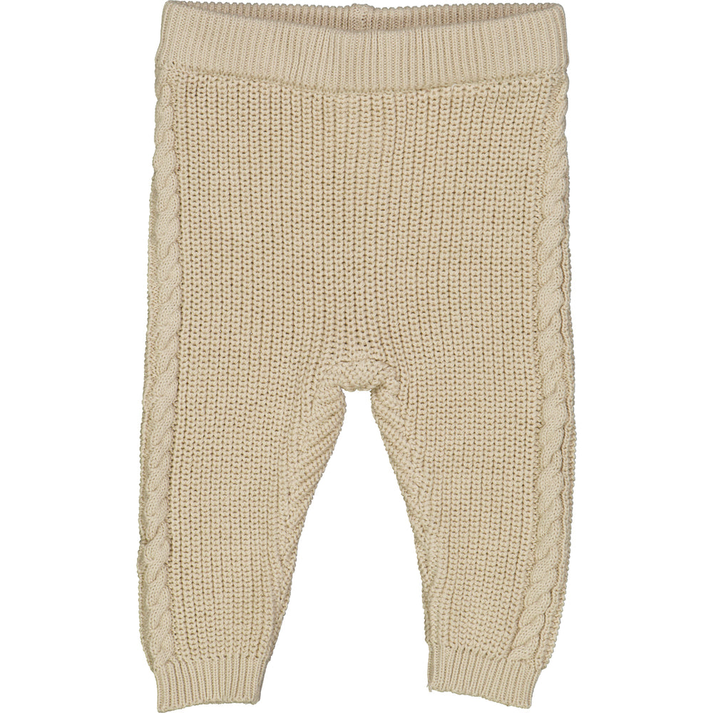 müsli CHUNKY KNIT bukser Bukser Oat 013040401