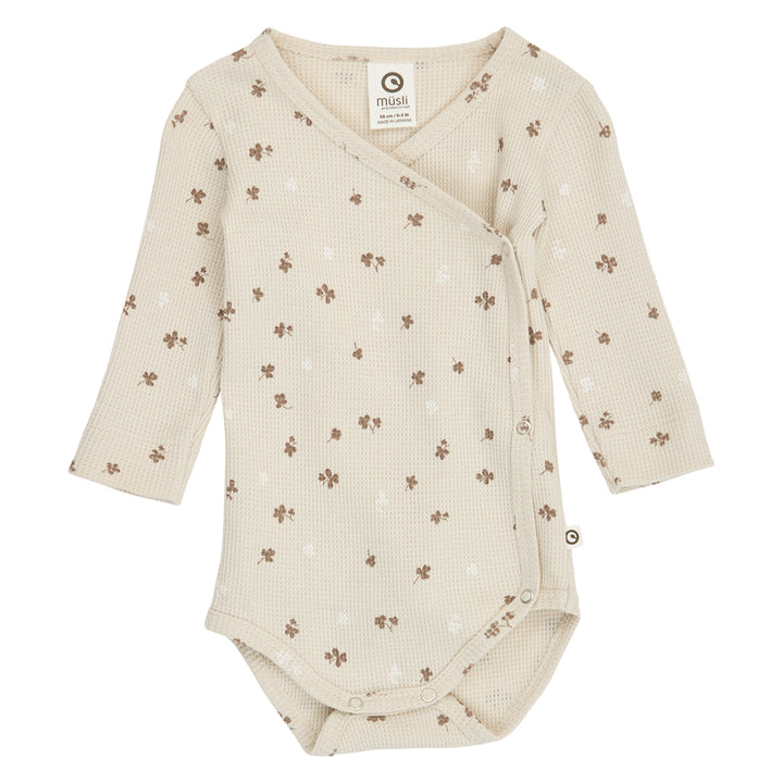 müsli CLOVER waffle body Bodystockings Oat/ Balsam cream/ Walnut 690000344