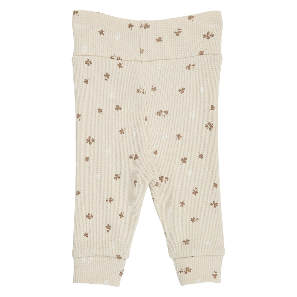 müsli CLOVER waffle bukser Bukser Oat/ Balsam cream/ Walnut 690000344
