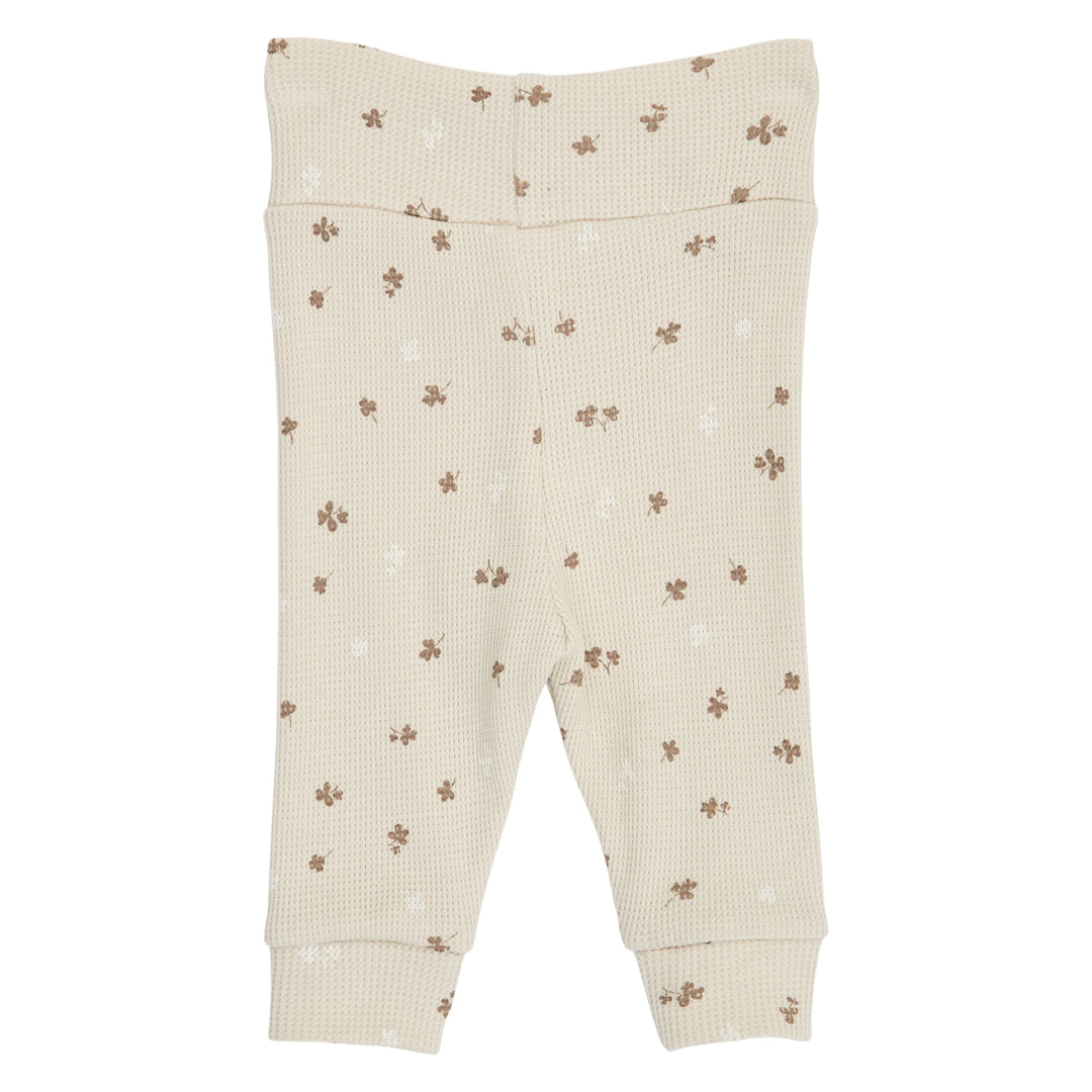 müsli CLOVER waffle bukser Bukser Oat/ Balsam cream/ Walnut 690000344