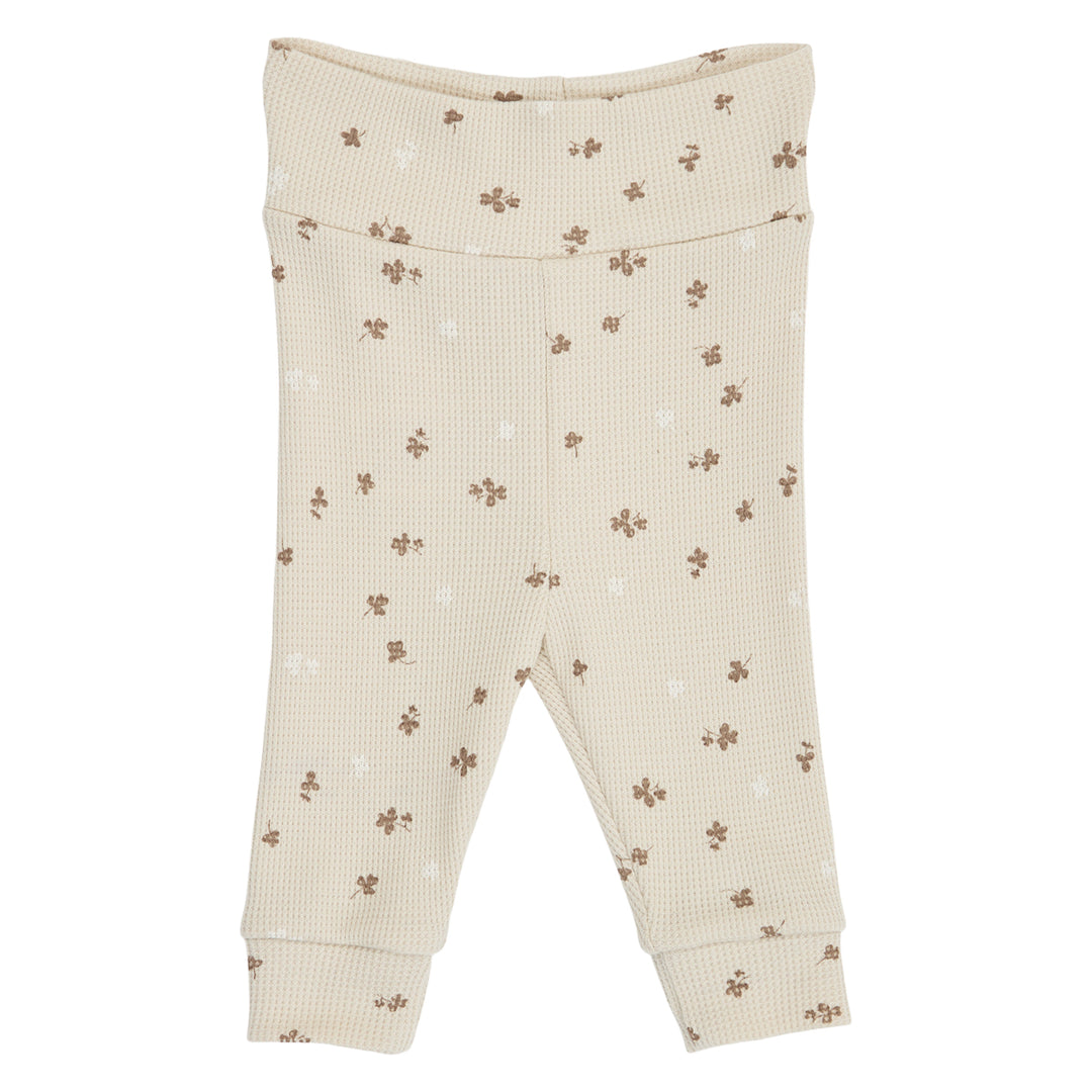 müsli CLOVER waffle bukser Bukser Oat/ Balsam cream/ Walnut 690000344