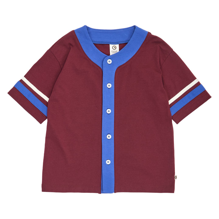 müsli CLUBHOUSE T-shirt med knapper T-shirt Russet 019172504