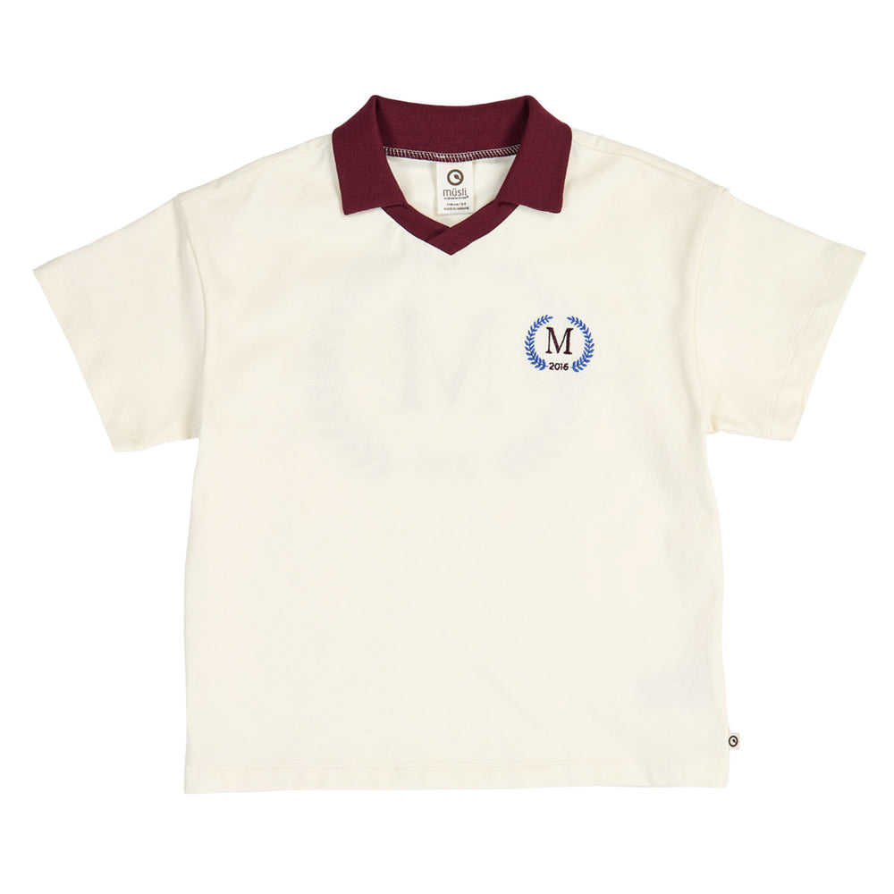 müsli CLUBHOUSE printet polo T-shirt Tofu 011480102