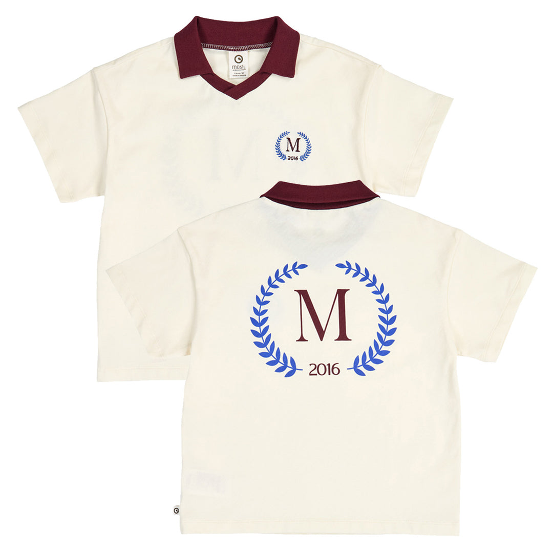 müsli CLUBHOUSE printet polo T-shirt Tofu 011480102