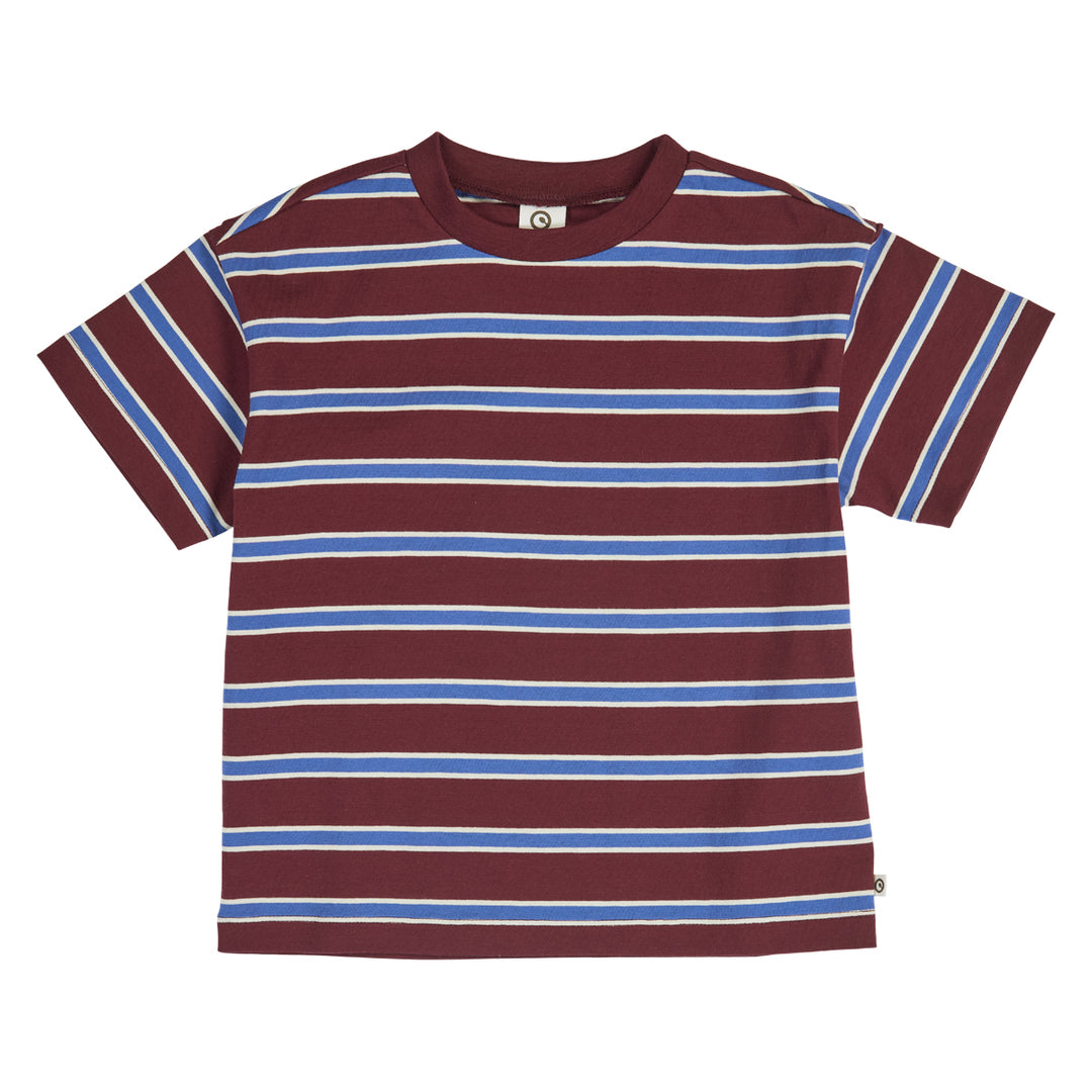 müsli CLUBHOUSE stribet T-shirt T-shirt Russet/ Azure blue/ Tofu 690000302