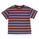 müsli CLUBHOUSE stribet T-shirt T-shirt Russet/ Azure blue/ Tofu 690000302
