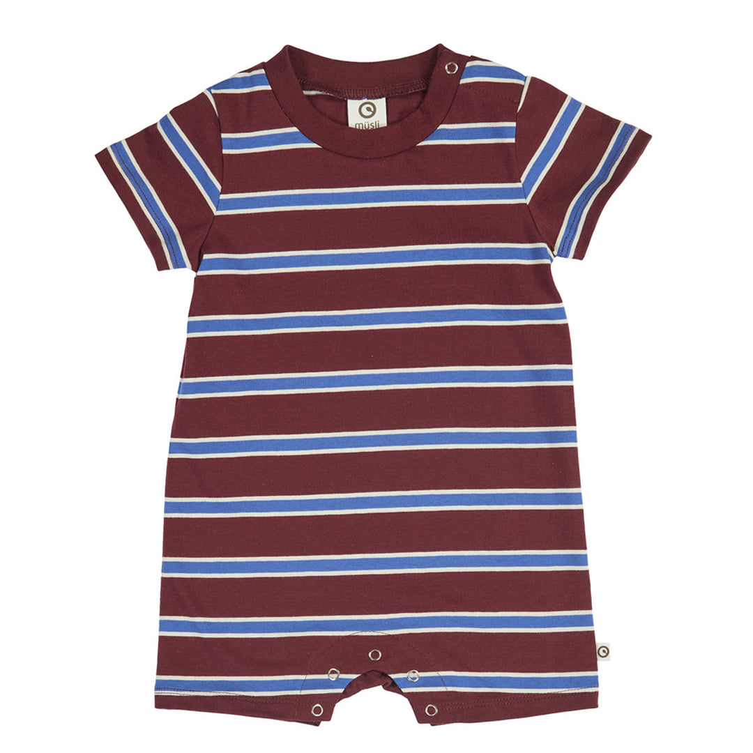 müsli CLUBHOUSE stribet sommerdragt Bodystockings Russet/ Azure blue/ Tofu 690000302
