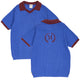 müsli CLUBHOUSE strik polo T-shirt Azure blue 018394902
