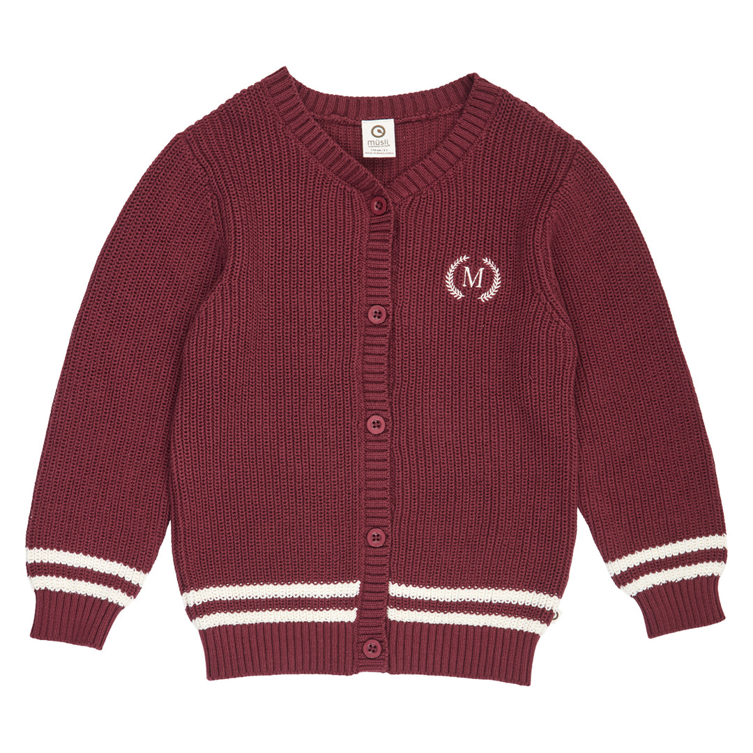 müsli CLUBHOUSE strikket cardigan Langærmet bluse Russet 019172504