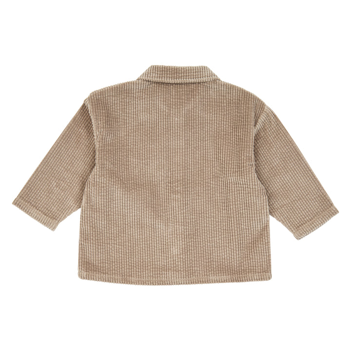 müsli CORDORY skjorte i fløjl Langærmet bluse Walnut 017080802