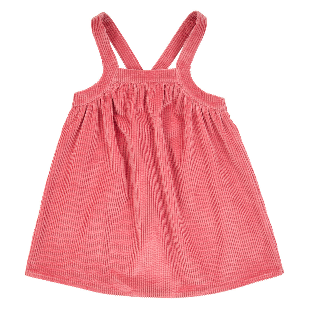 müsli CORDUROY forklædekjole i fløjl Kjoler Baroque Rose 018163400