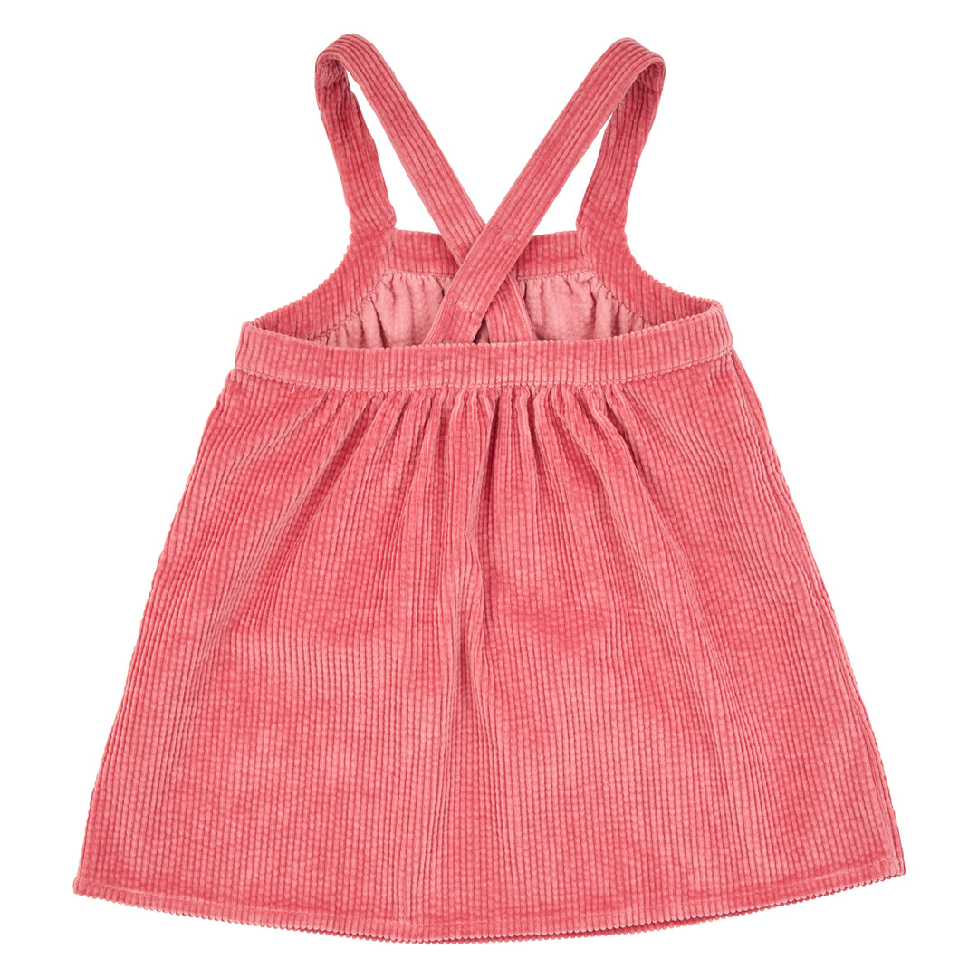müsli CORDUROY forklædekjole i fløjl Kjoler Baroque Rose 018163400