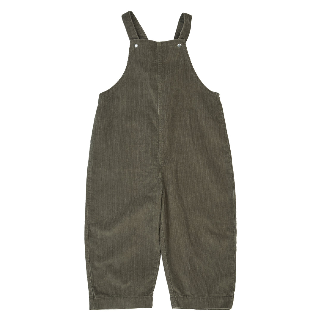 müsli CORDUROY overalls i fløjl Bodystockings Deep green 019040401