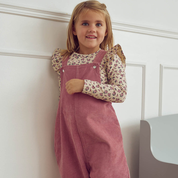 müsli CORDUROY overalls i fløjl Bodystockings Nostalgia Rose 017151200