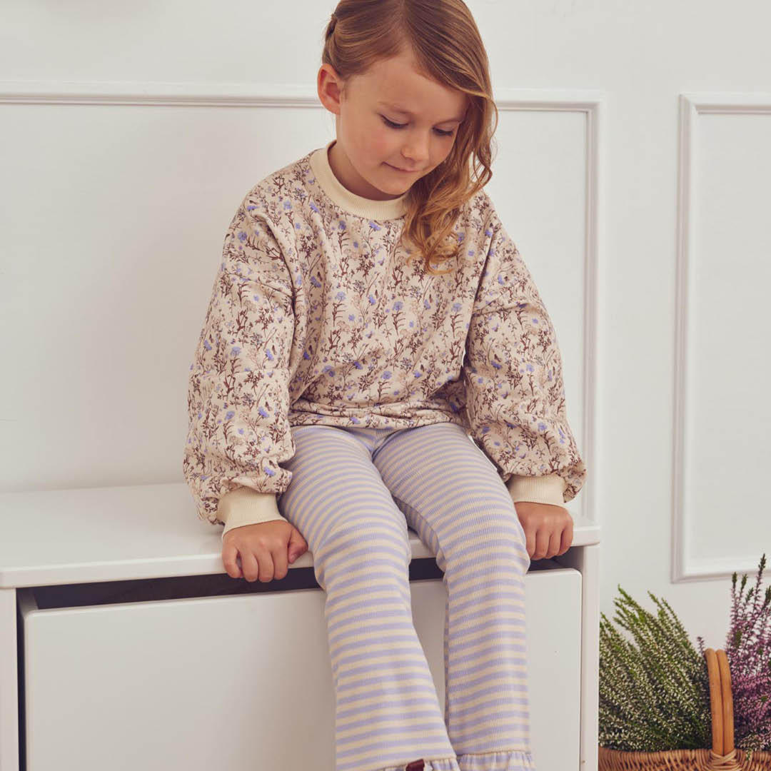 müsli CORNFLOWER sweattrøje Langærmet bluse Oak/ Walnut/ Mauve 690000329