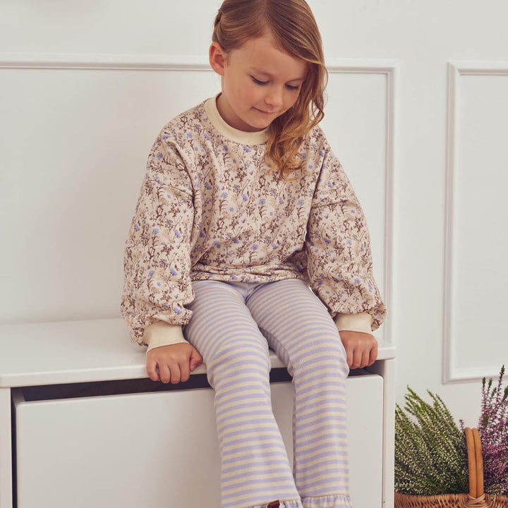 müsli CORNFLOWER sweattrøje Langærmet bluse Oak/ Walnut/ Mauve 690000329